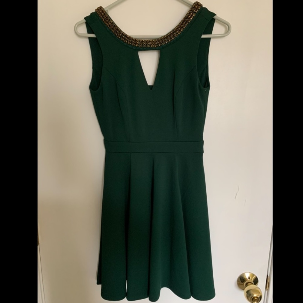XOXO Green Formal Dress